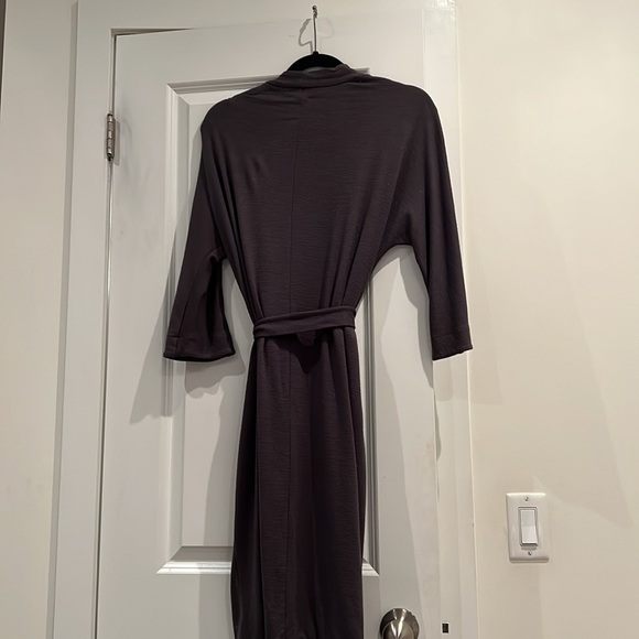 Extremely soft, gray wrap sweater from Aritzia - Picture 2 of 3